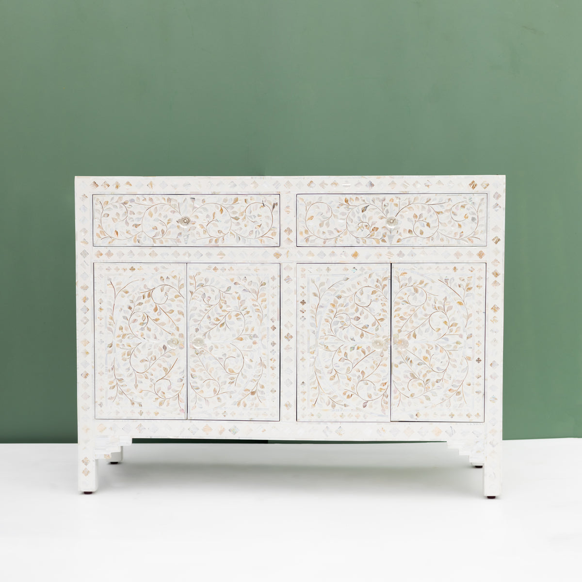 Arabesque Mother of Pearl Inlay Buffet