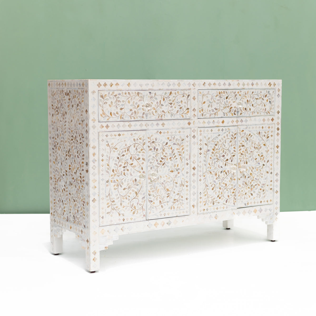 Arabesque Mother of Pearl Inlay Buffet