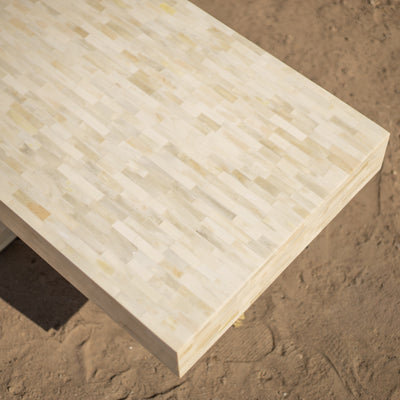 Strata Sculptural Inlay Coffee Table