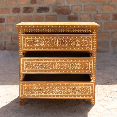 Gulzar Inlay Three-Drawer Chest