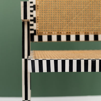 Nova Inlay Cane Armchair