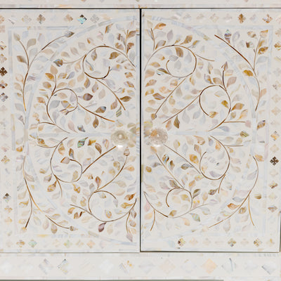 Arabesque Mother of Pearl Inlay Buffet