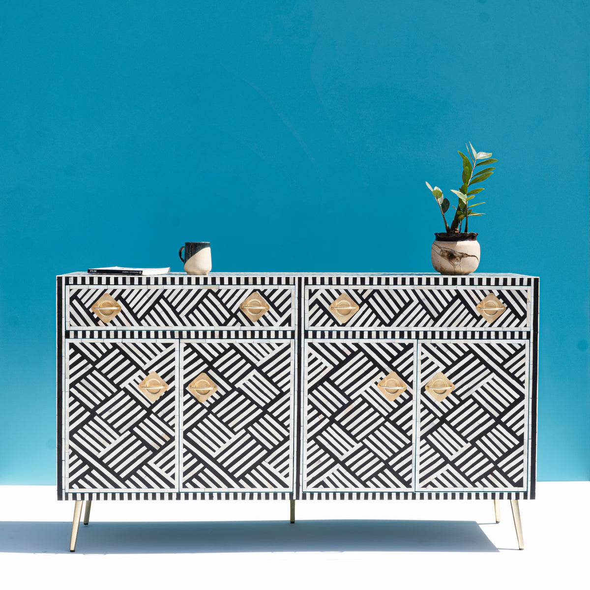 Entwine Inlay Four Door Buffet