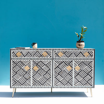 Entwine Inlay Four Door Buffet