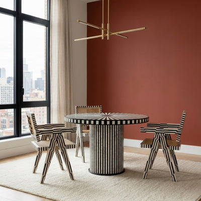 Nova Inlay Cane Armchair